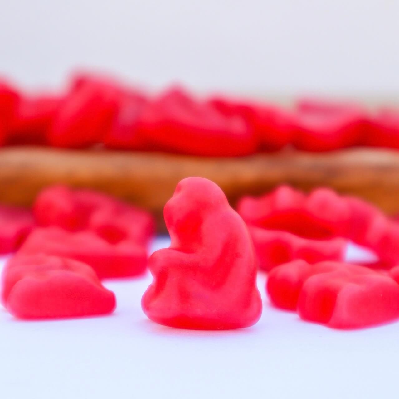 Red Monkeys candy zoo Godis Fabrica monos rojos chuches en forma de mono swedish candy Cloetta