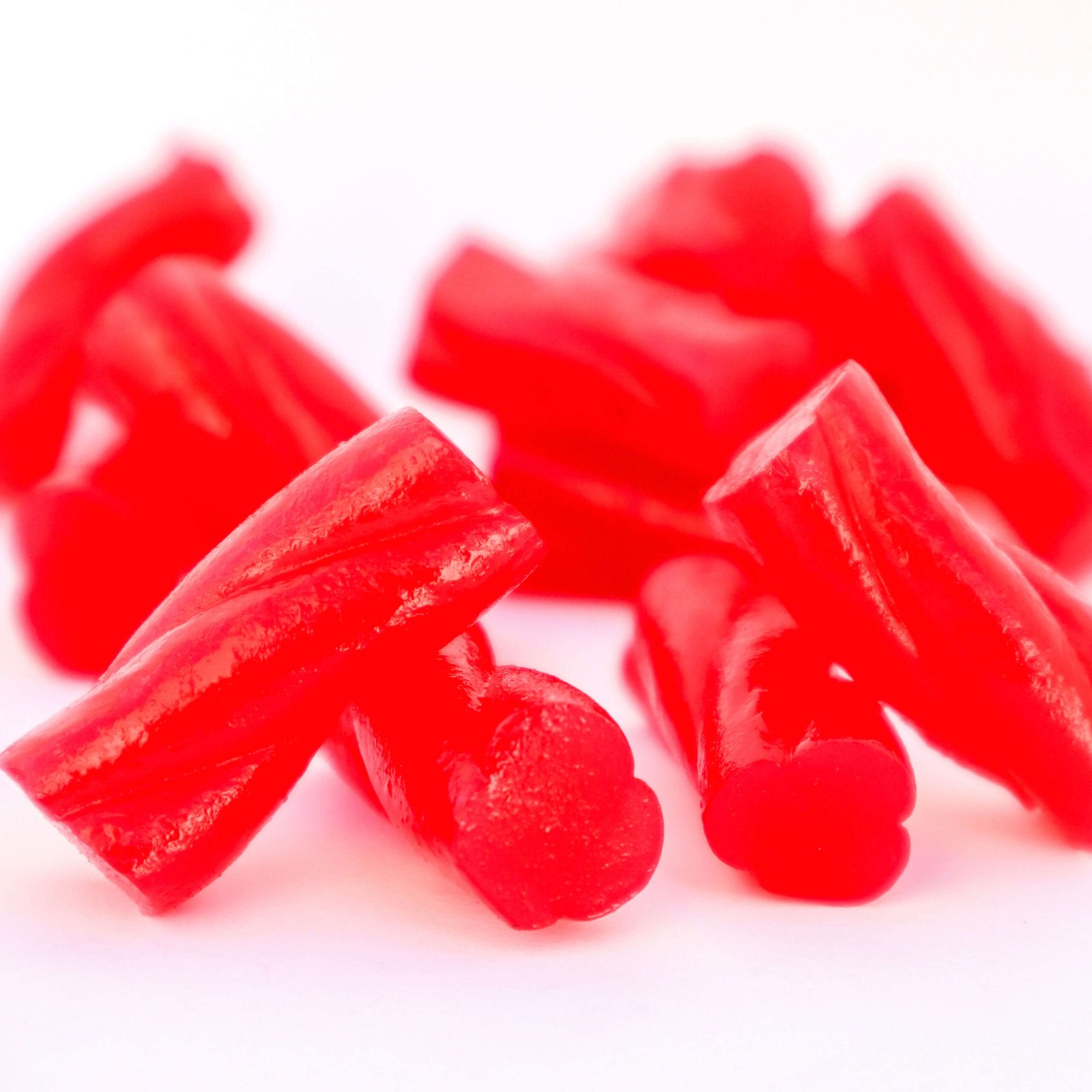 Raspberry Screw jelly candy liquorice texture sweet jelly candy frambuesa fresco natural
