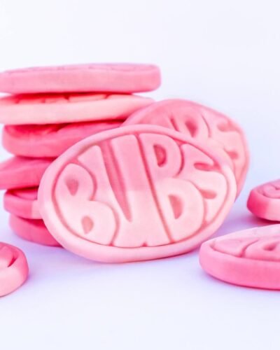 Strawberry Pomegranate Bubs viral candy TikTok instagram raspberry bubs godis bubs candy chuches de bubs vegan golosinas veganas vegano famoso frambuesa