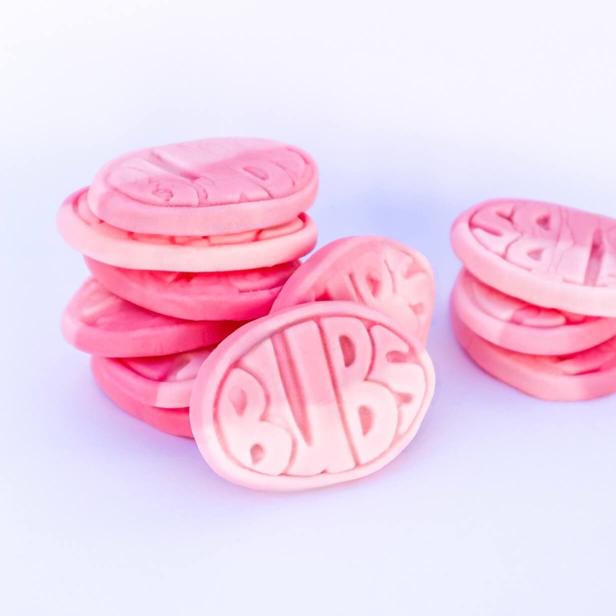 Strawberry Pomegranate Bubs viral candy TikTok instagram raspberry bubs godis bubs candy chuches de bubs vegan golosinas veganas vegano famoso frambuesa