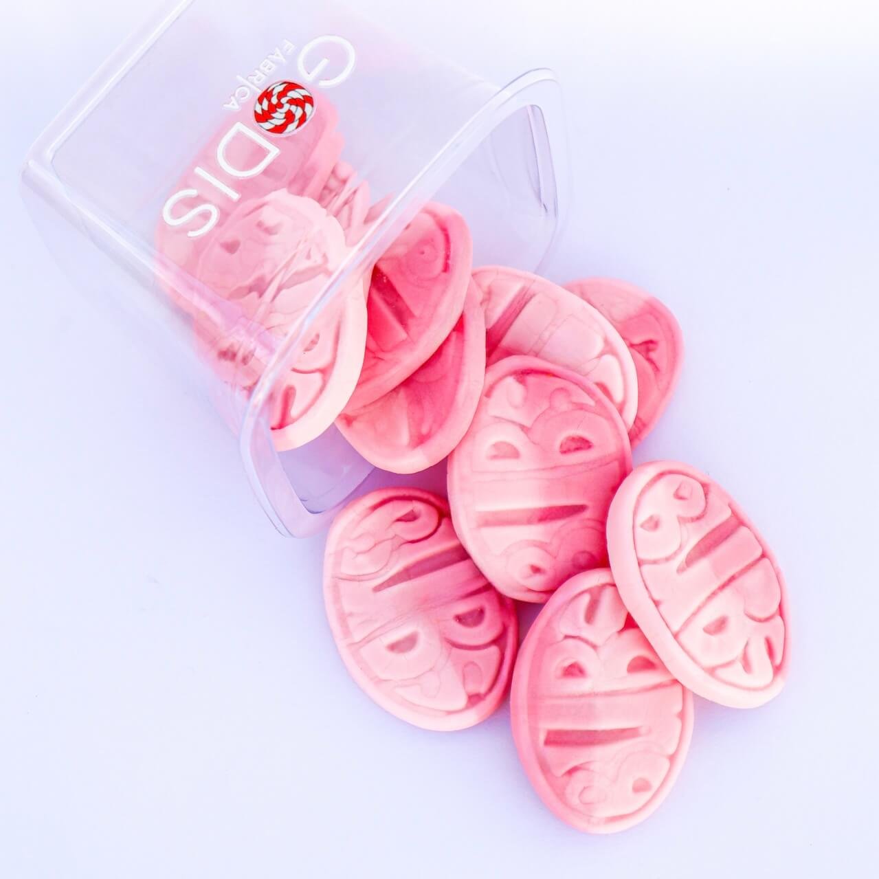 Strawberry Pomegranate Bubs viral candy TikTok instagram raspberry bubs godis bubs candy chuches de bubs vegan golosinas veganas vegano famoso frambuesa