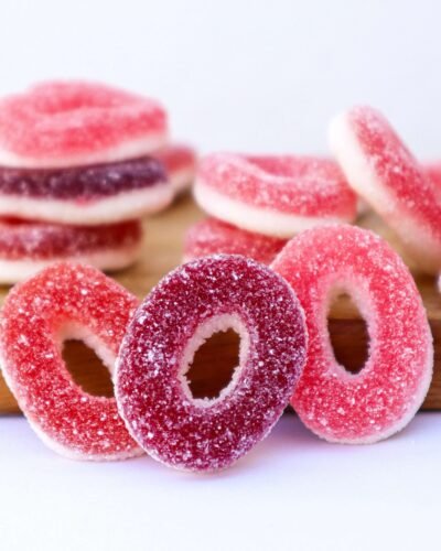 Red Fruits Rings Trolli frutos rojos chuches de frutos de bosque aro anillo forest fruits candy