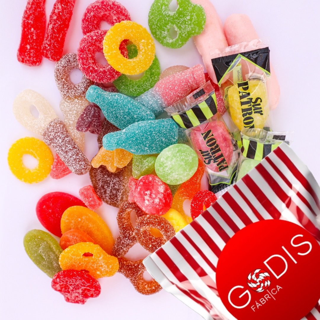 Godis Sour Mix Godis Fábrica chuches acidas