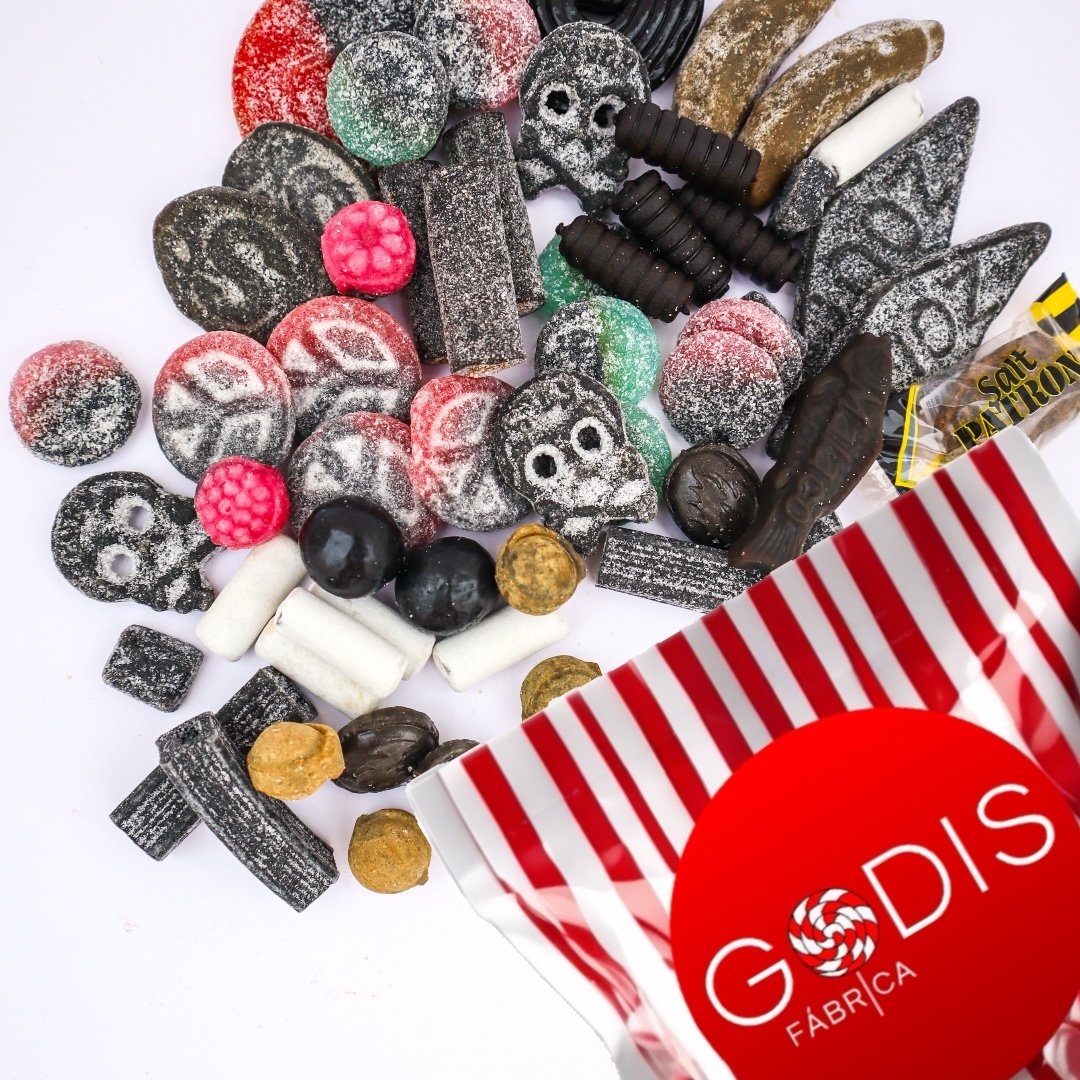 Godis Salty Liquorice Mix regaliz salado mezcla de regaliz Finlandia Suecia