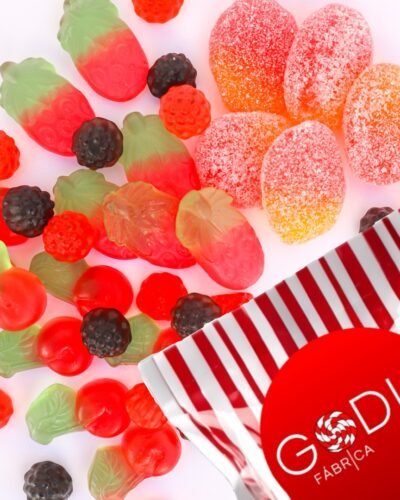Godis Sugar Free Mix chuches sin azúcar no sugar healthy candy no sugar fitness candy