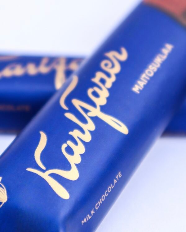 Milk Chocolate Bar Karl Fazer spain portugal españa Finnish chocolate fazer blue