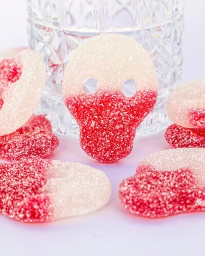 Sour Berry Skulls vegan candy españa portugal calavera vegana gluten free godis fabrica