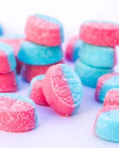 Bubs Blueberry Raspberry Mini bubs godis vegan candy swedish candy chuches veganas españa portugal vegan candy frambuesa arándano ovals bubs candy chuches veganas