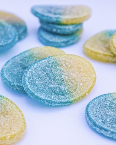 Super Tag Blueberry Melon godis fabrica swedish candy chuches acidas s-marke spain portugal