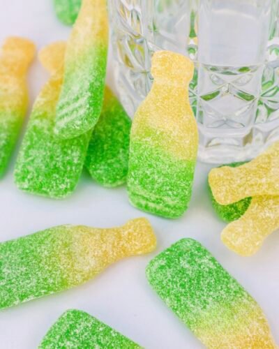 Sour Pear Bottles chuches acidas swedish candy españa portugal