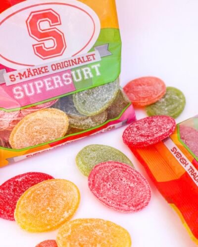 Super Tag Sour Bag candy people swedish candy chuches acidas