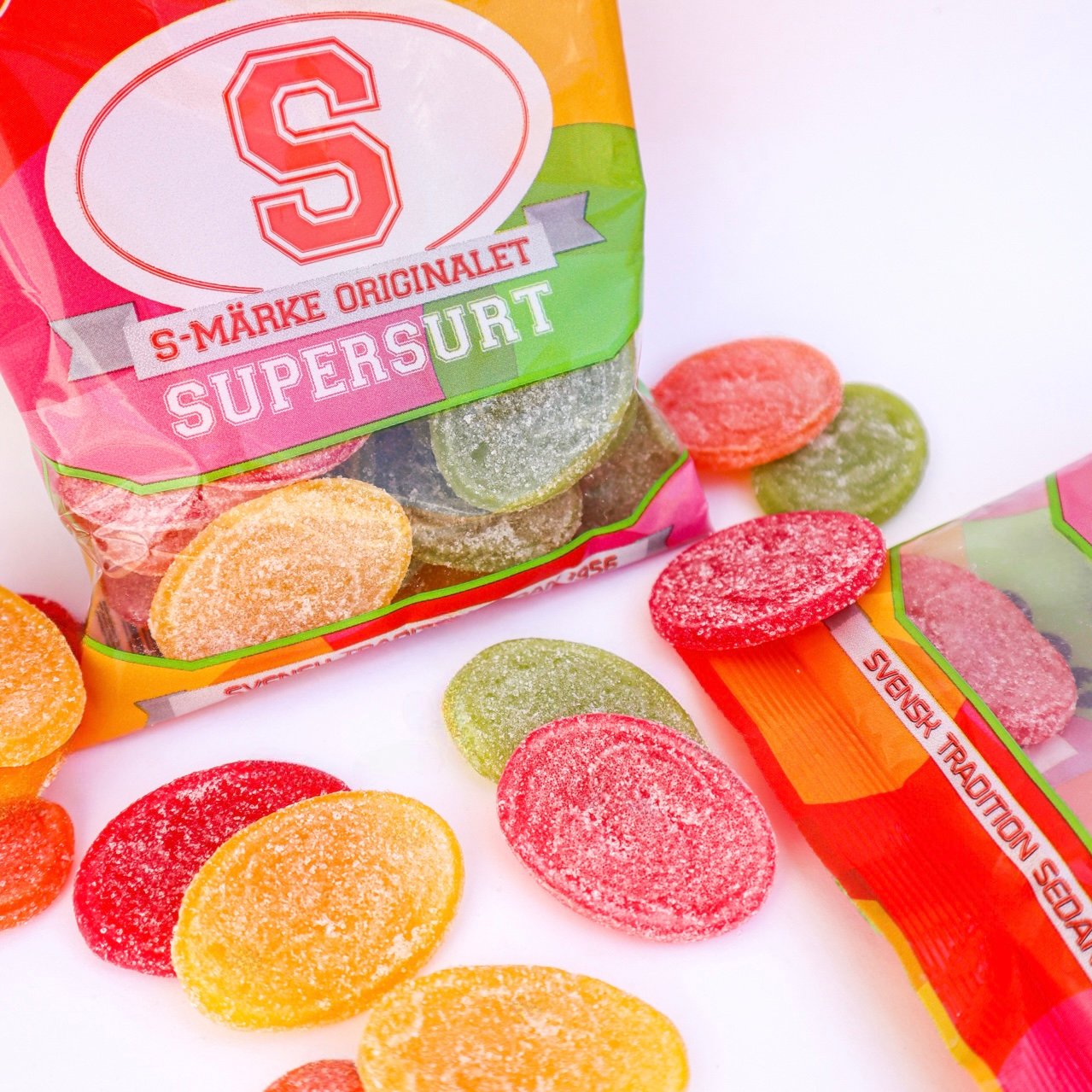 Super Tag Sour Bag candy people swedish candy chuches acidas