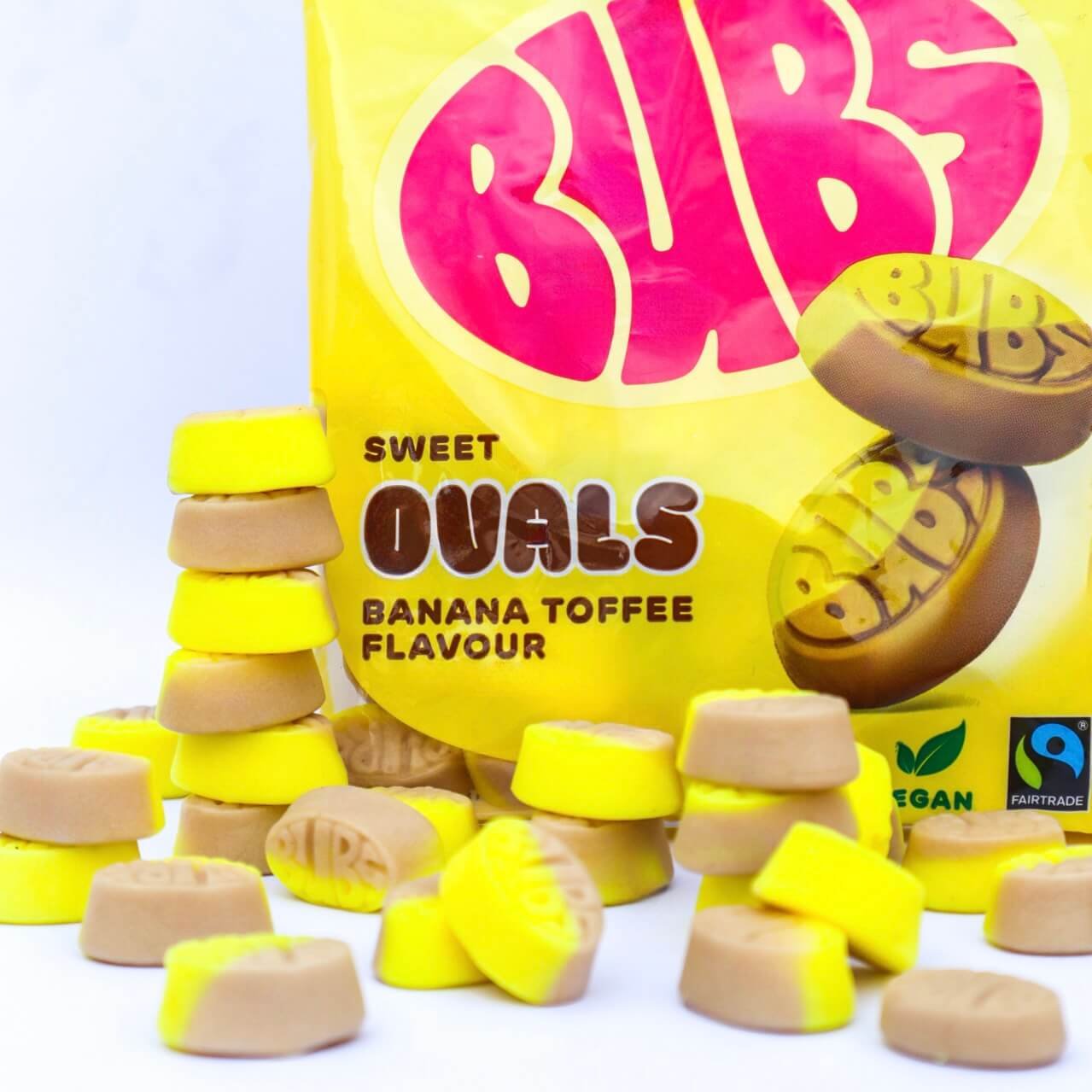 Banana Bubs Bag (Goody) Vegan candy bubs godis fabrica chuches veganas calavera grande acida vegano viral candy TikTok instagram