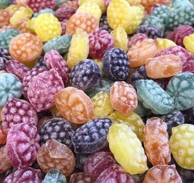 Hard Fruit Candy chuches duras duro caramelo frutas bayas fruity berry swedish candy Scandinavian candy