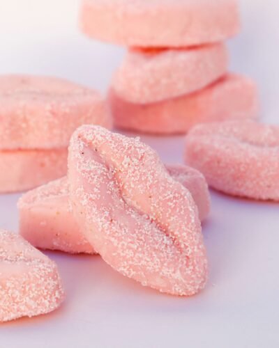 Sour Foam Lips nubes chuches acidas amargo labios pink lips marshmallow malvisco soft candy carletti