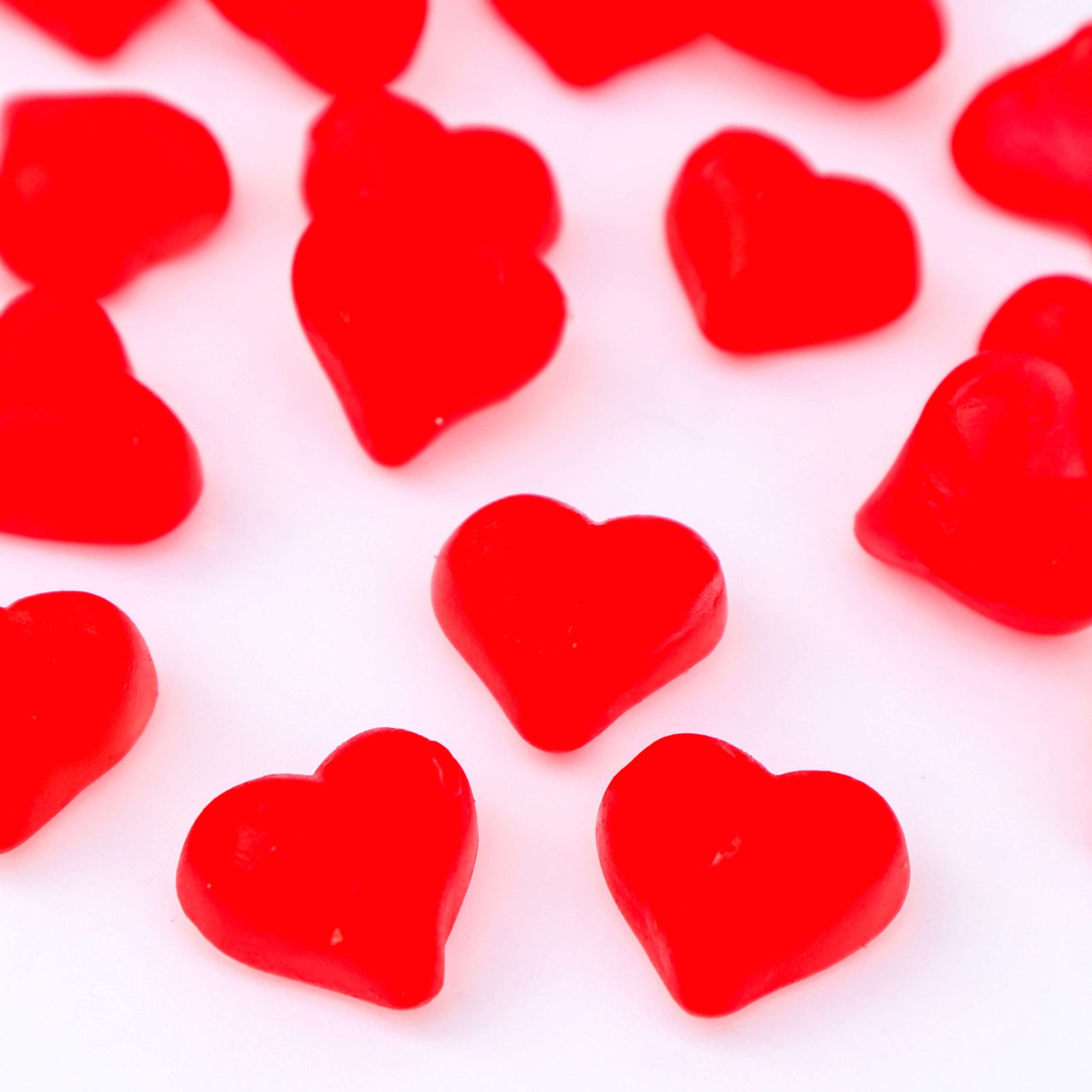 Jelly Heart sugar free candy godis fabrica spain portugal españa sin azúcar san Valentin valentines day candy red hearts corazones rojos