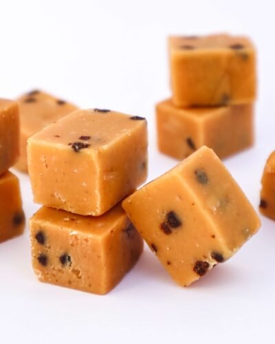 Cookie Dough Fudge Lonka turron biscuit masa de galleta keksi fudge caramelo sabor a galleta lonka