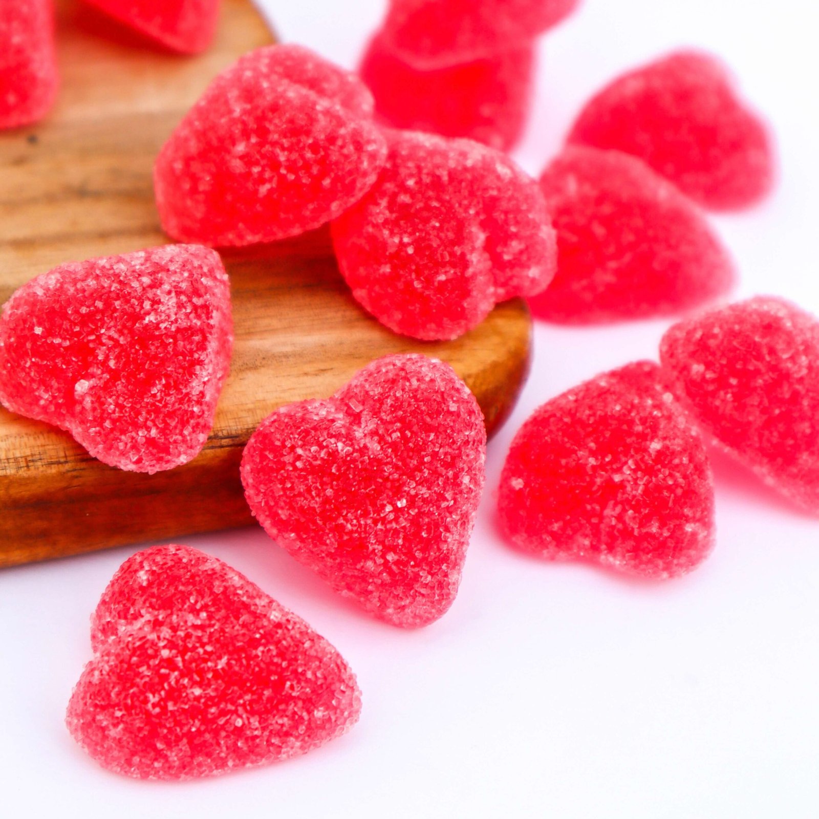 Red Hearts Candy Aroma gel jelly candy sugar gelatina chuches rojos corazones love amor valentines day san valentin