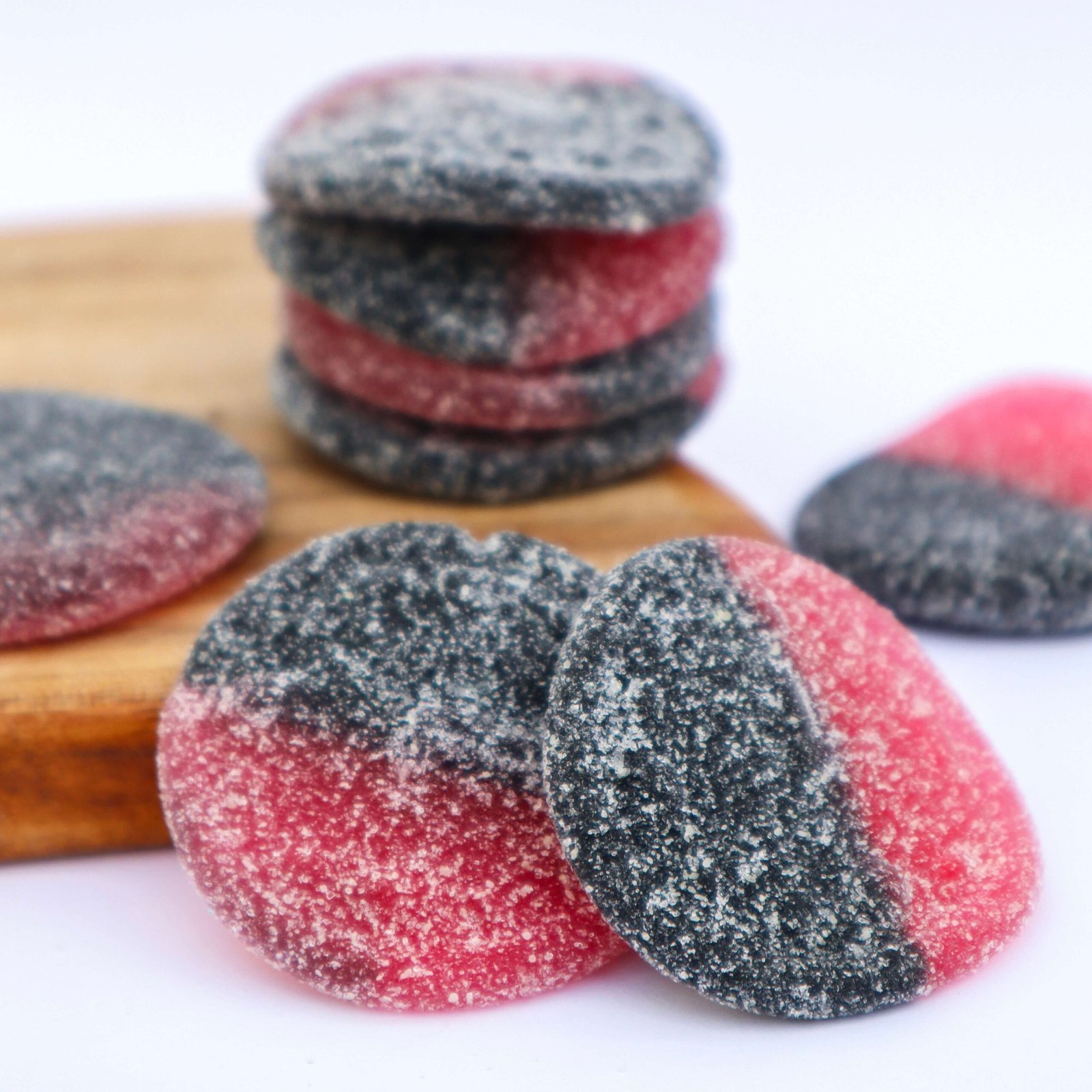 Sour Raspberry Liquorice Clock regaliz salado Suecia norte Finlandia salmiak samiakki lakritsi karkki kello timer vadelma frambuesa gominola chuches de frambuesa