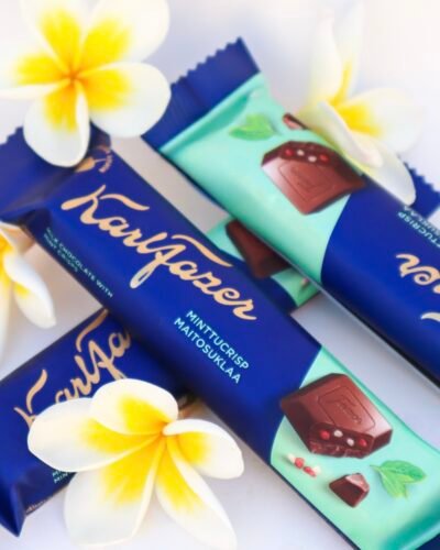 Crispy Mint Chocolate Bar fazer chocolate suklaa menta mint minttu Karl Fazer spain portugal españa