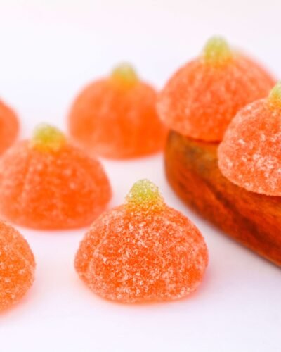 Jelly Mandarin candy gel gelatina jelly candy chuches gominolas mandarina pumpkin halloween autumn orange naranja chuches de fruta