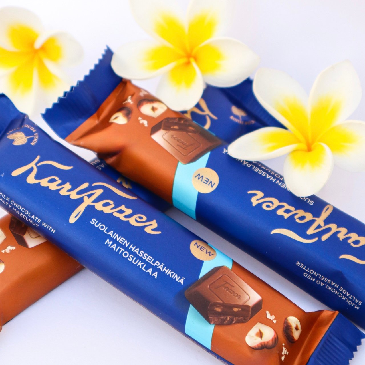 Salted Hazelnut Chocolate Bar fazer suklaa barra de chocolate avellanas best in the world