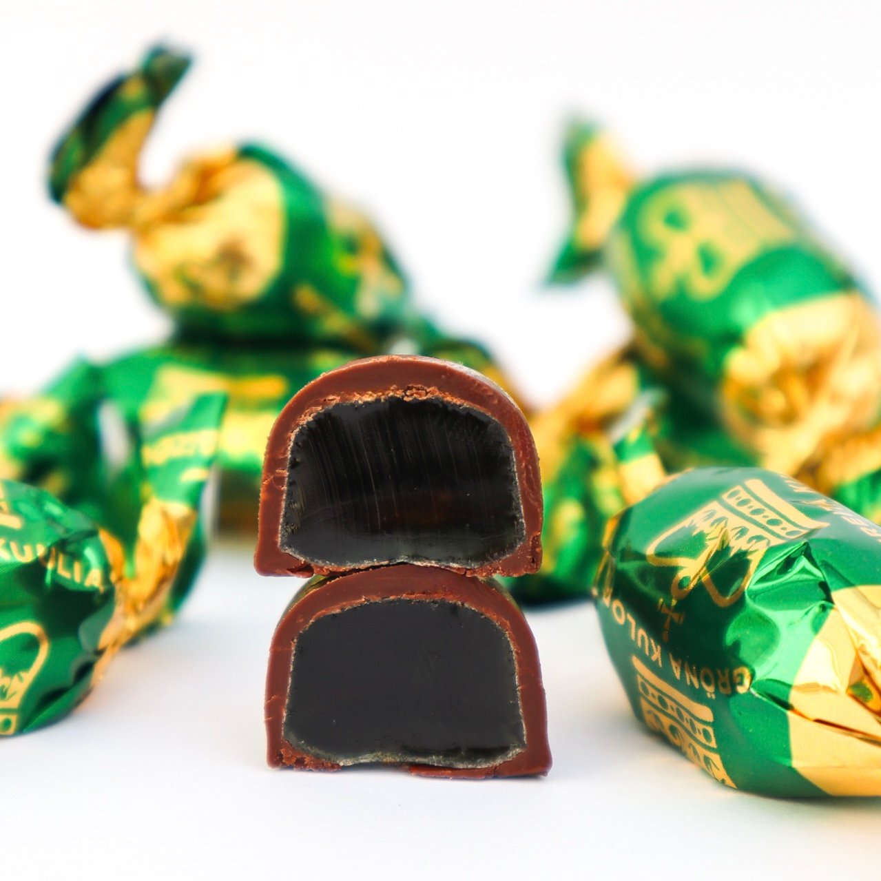 Green Jelly Chocolate fazer suklaa spain portugal verde mermelada marmelada vihreä kuula praline konvehti