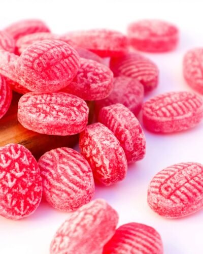 Hard Raspberry Liquorice Candy hallonfilurer GRAHNS KONFEKTYRER swedish candy spain portugal chuches de frambuesa y regaliz caramelos duros pink rosa