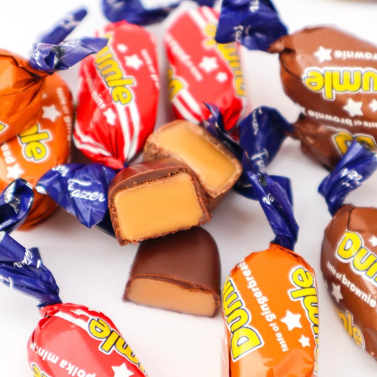 Dumle Winter Mix Fazer Chocolate dumle toffee caramel caramelo chocolatina navidad christmas chocolate invierno cozy vibes gingerbread jenibre polka brownie ginger candy natal doces