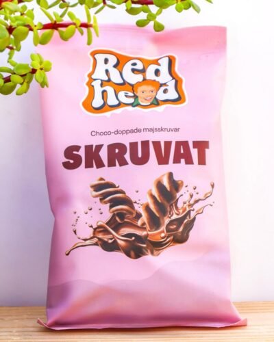 Chocolate Screw Chips redhead skruvat maiz patatas fritas con chocolate choco chips doces papas fritas maissi sipsit suklaa