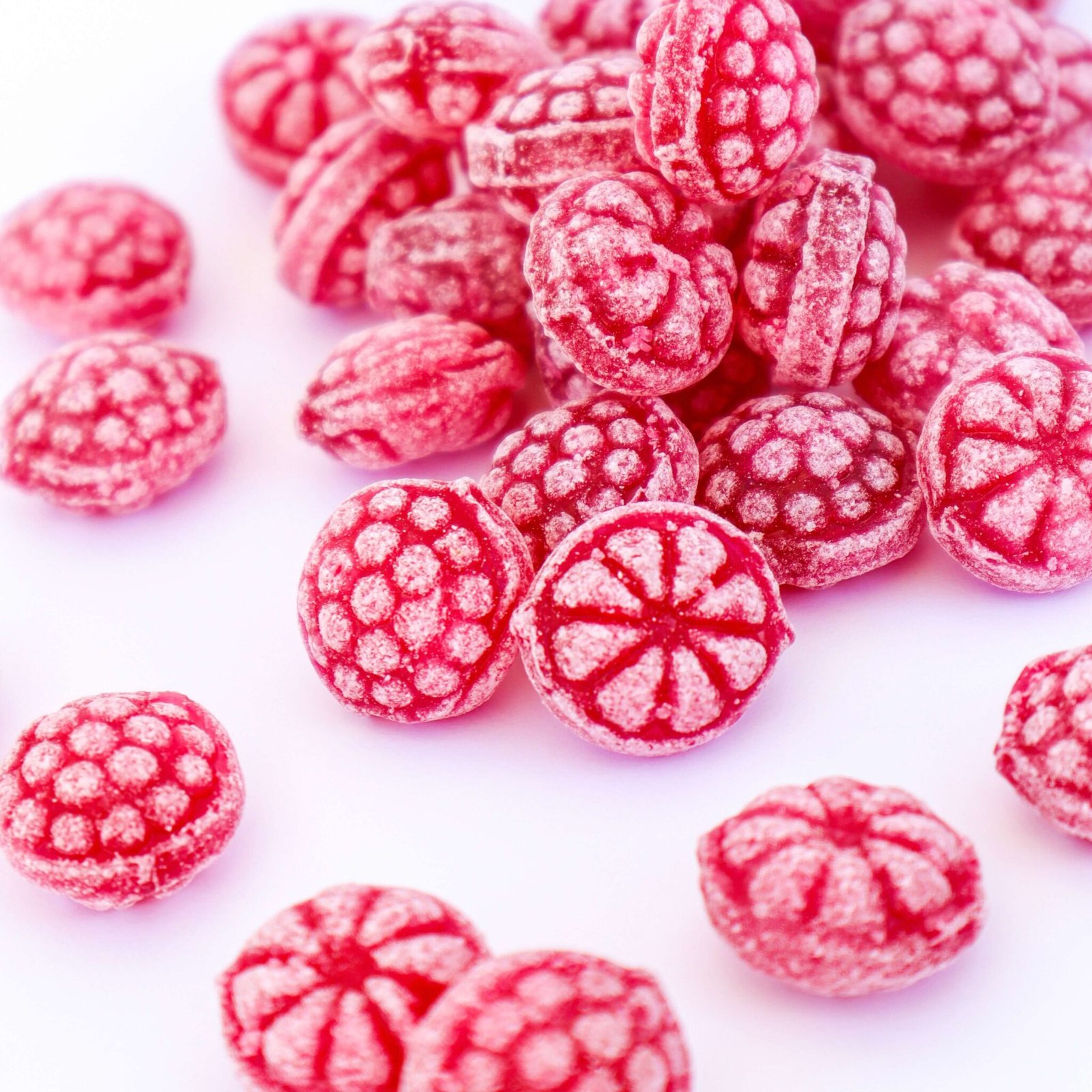 Candy Raspberry 80g Hard Raspberry Candy 50g | New Pick&Mix | Godis Fabrica