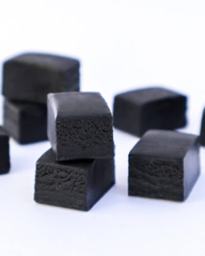 Liquorice Fudge kolafabriken toffee caramelo de regaliz sabor a regaliz masticable suave black fudge