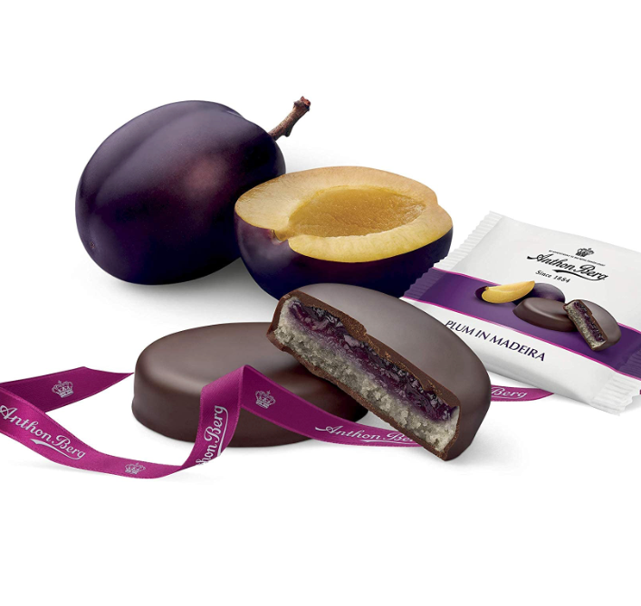 Plum Madeira Marzipan Anthon Berg Plum in Madeira
