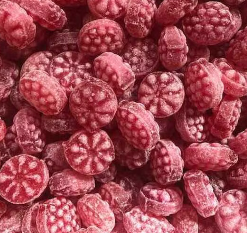 Hard Raspberry Candy