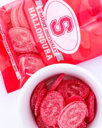 Super Tag Raspberry Bag s-märke candy people swedish candy frambuesa vadelma sour candy chuches acidas y dulces raspberry candy red sur
