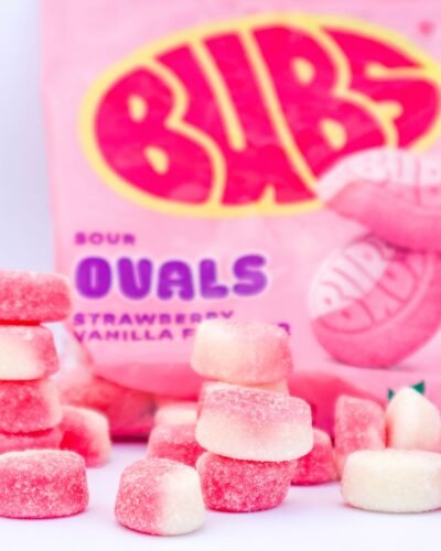 Bubs Vanilla Strawberry Bag swedish candy spain portugal bubsgodis godis fabrica vanilla chuches veganas vegan candy