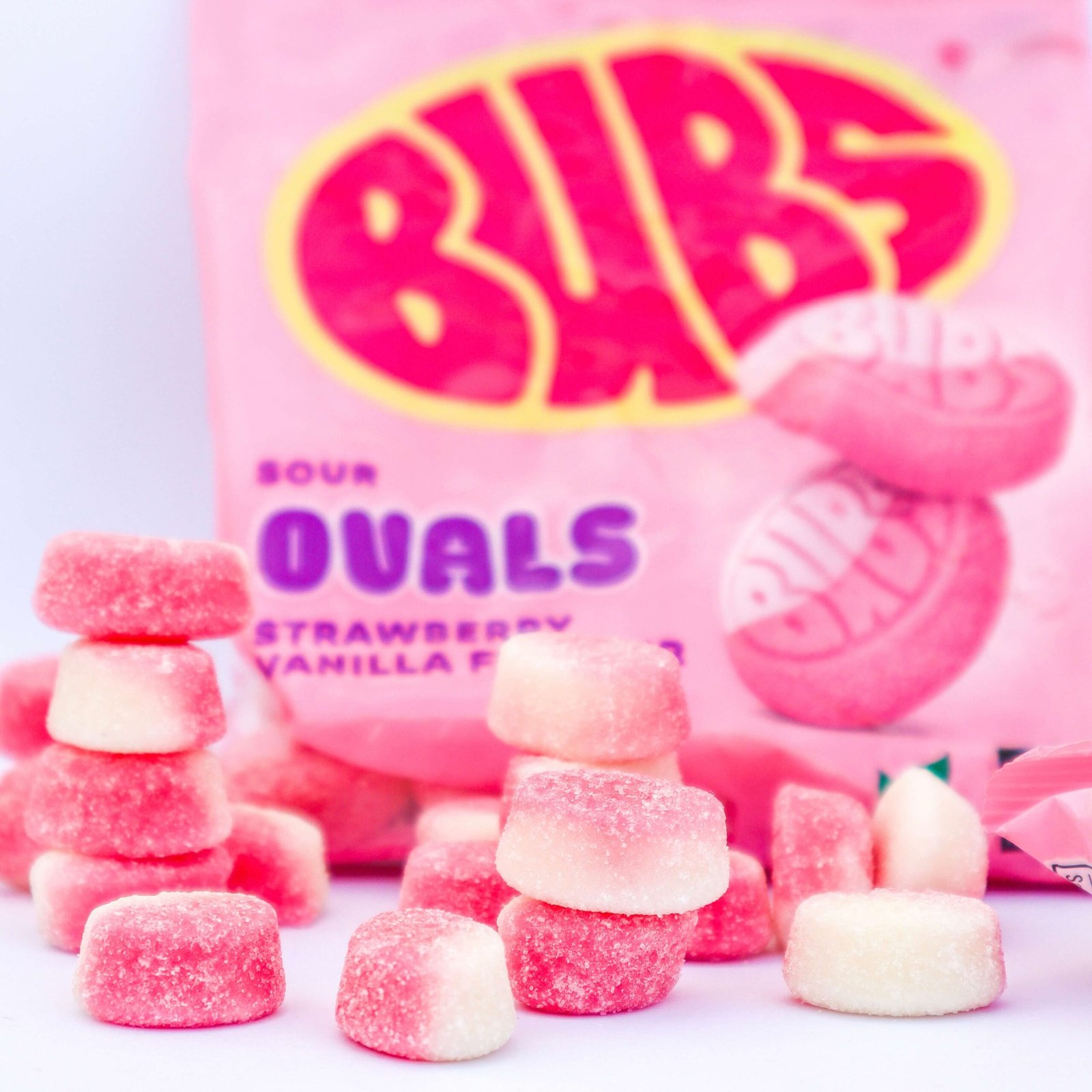 Bubs Vanilla Strawberry Bag swedish candy spain portugal bubsgodis godis fabrica vanilla chuches veganas vegan candy
