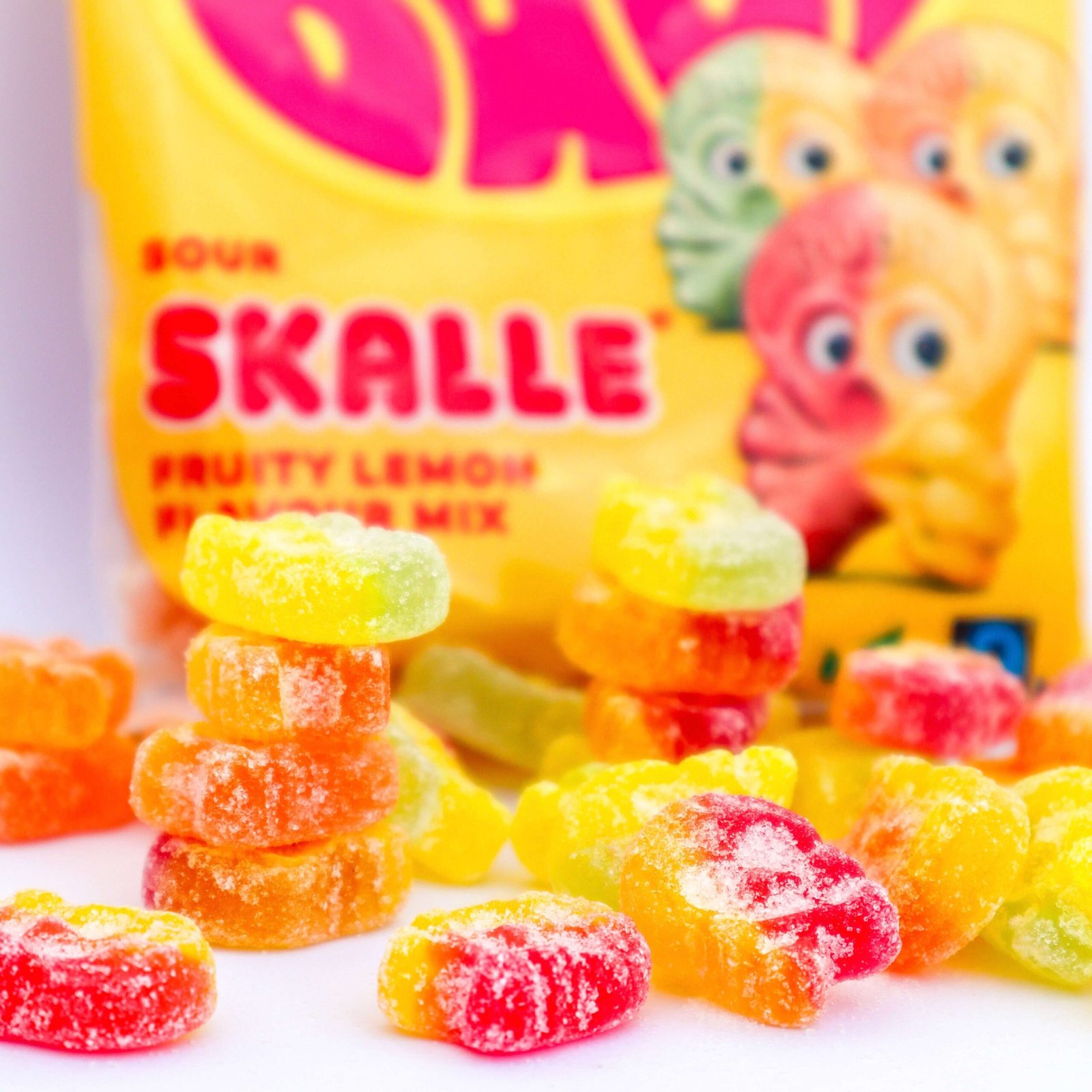 Bubs Sour Skull Bag Bubs Sour Skull Mini Vegan candy bubs godis fabrica chuches veganas calavera grande acida vegano viral candy TikTok instagram