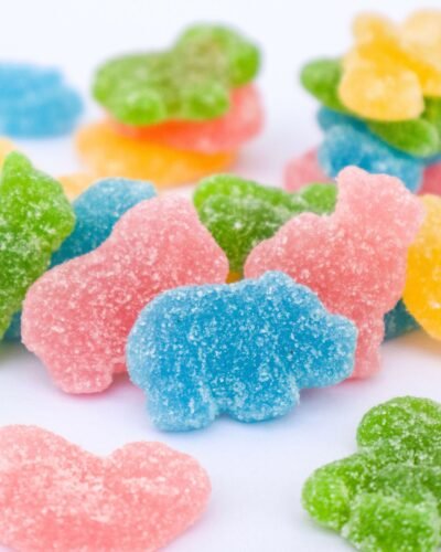 Sour Amazon Animals gelatin free candy godis fabrica vegan candy chuches veganas forma animal fruit candy frutal