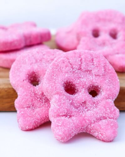 Bubs Raspberry Skull chuches veganas vegan candy bubs godis viral calavera acida frambuesa vegano