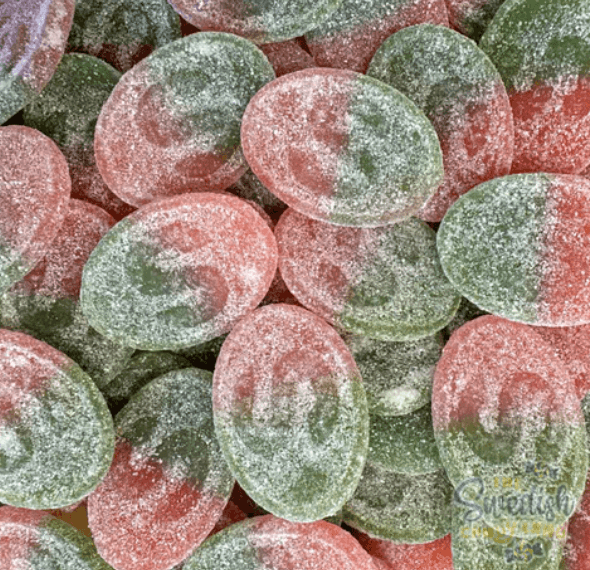 Super Tag Strawberry Fruit candy people chuches de fresa freson fizzy sour swedish candy frutal chuches acidas doces portugal kirpeä Valencia Barcelona Vegan candy chuches veganas