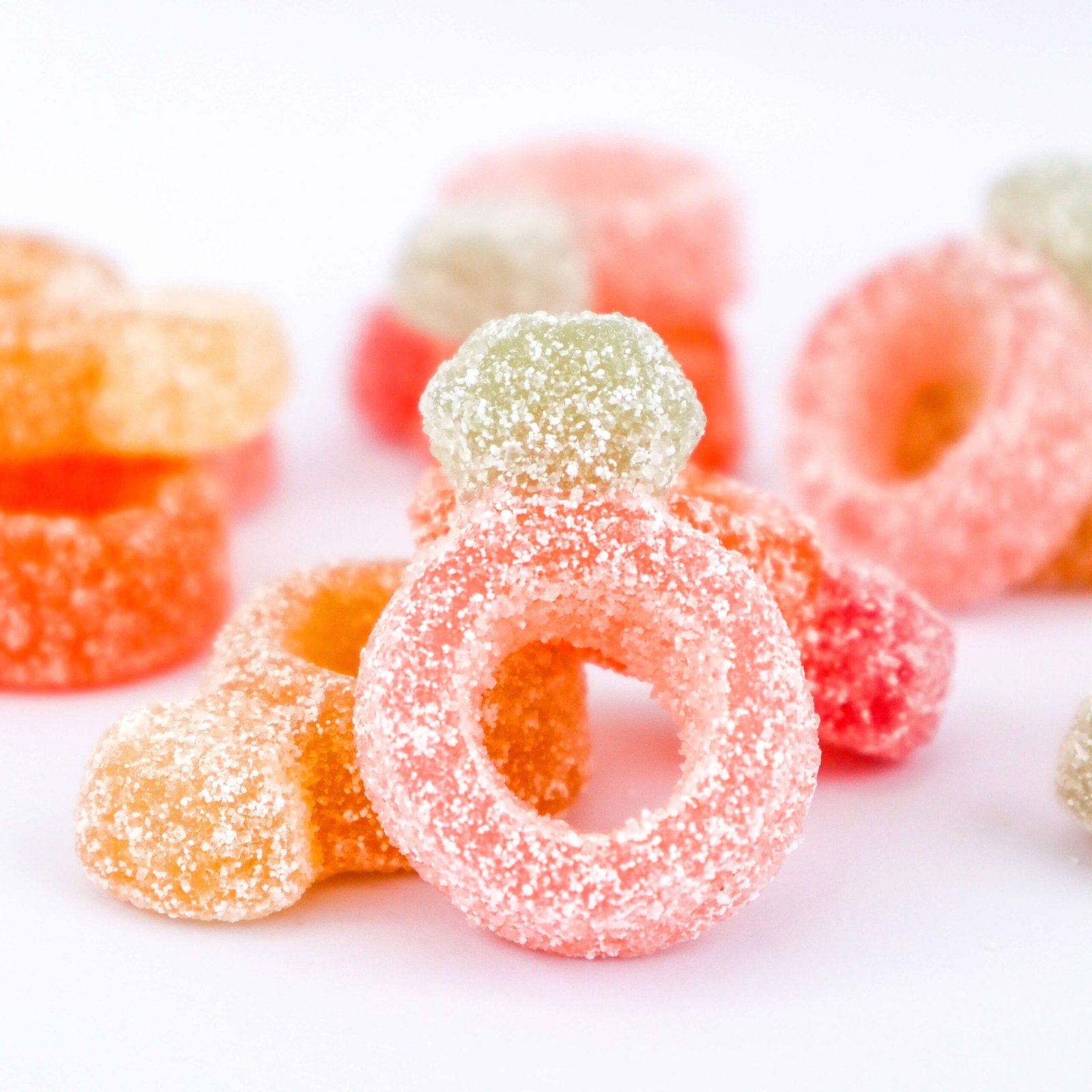 Diamond Rings malaco chuches de anillo ring shaped candy vegan vegano funny
