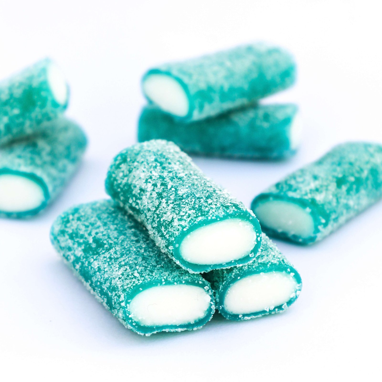 Sour Apple Tubes colourful liquorice chuches de manzana omena karkki