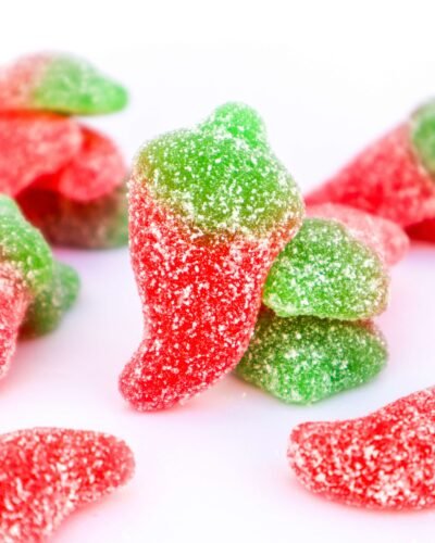 Sour Chili chuches acidas jelly gummy candy swedish candy pimiento