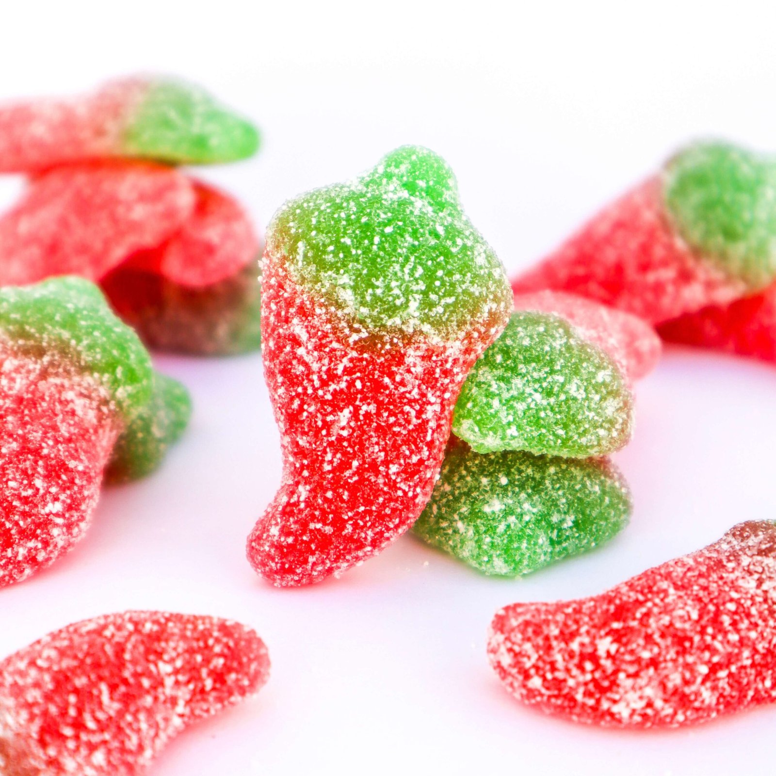 Sour Chili chuches acidas jelly gummy candy swedish candy pimiento