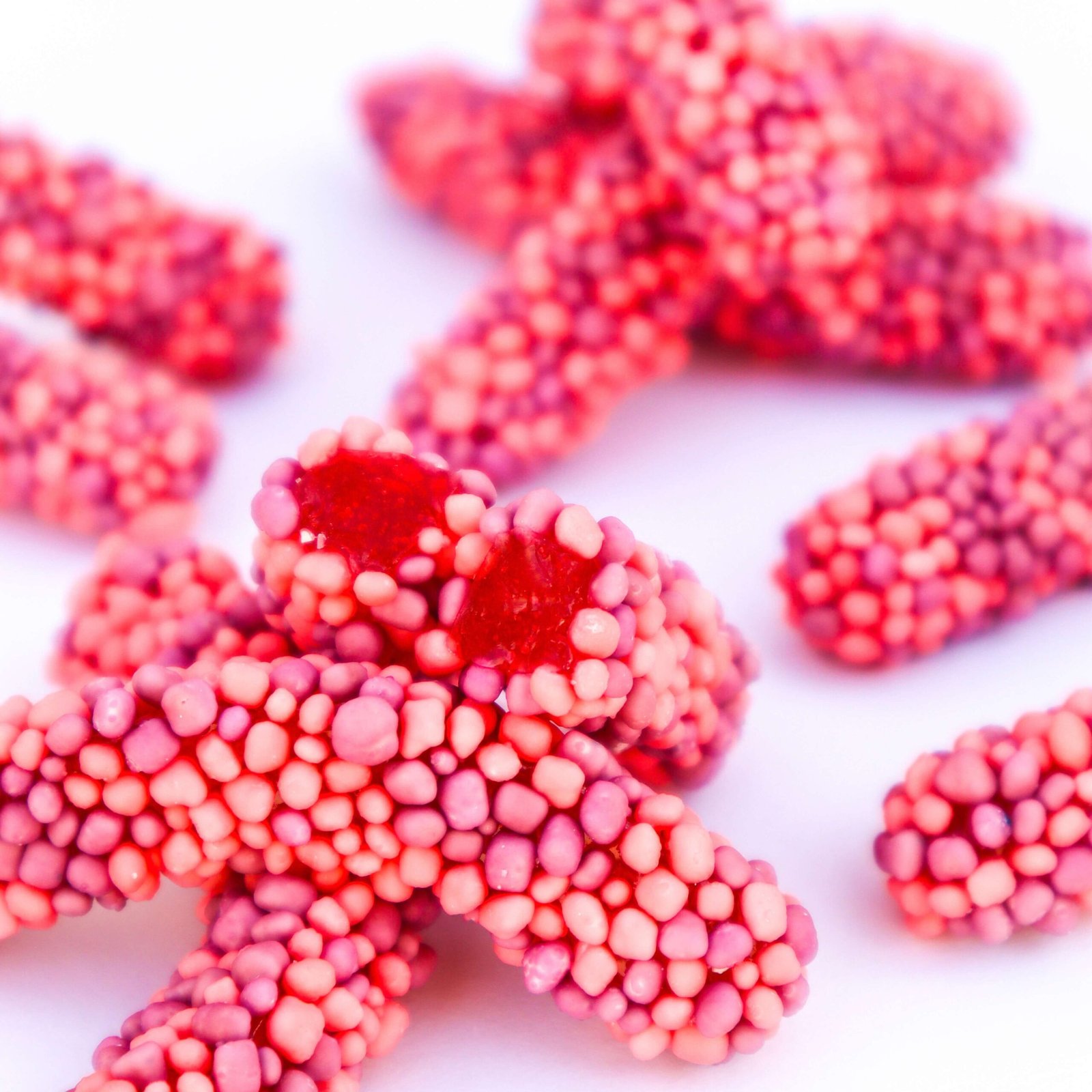 Geeks Worms jelly candy pearl chuches golosinas de gusanos