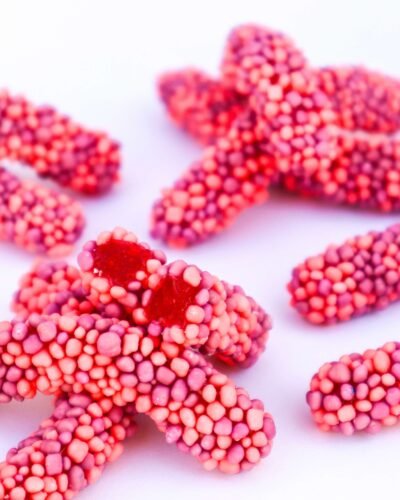 Geeks Worms jelly candy pearl chuches golosinas de gusanos