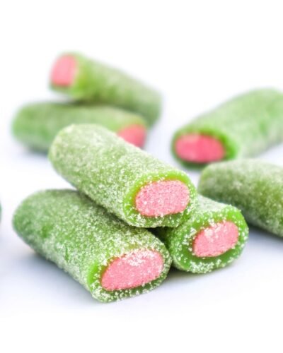Sour Watermelon Tubes chuches golosinas de sandia watermelon people Palestine