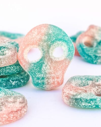 Fizzy Bubble Skulls Candy People calavera acida swedish candy chuches suecas chicle