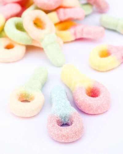 Sour Foam Soothers pacifier foamy espuma nube chupete acida sour candy tutti